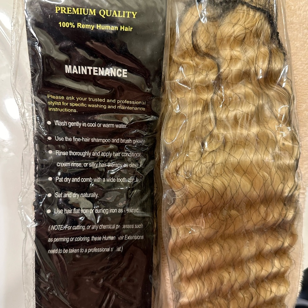 Remy human hair